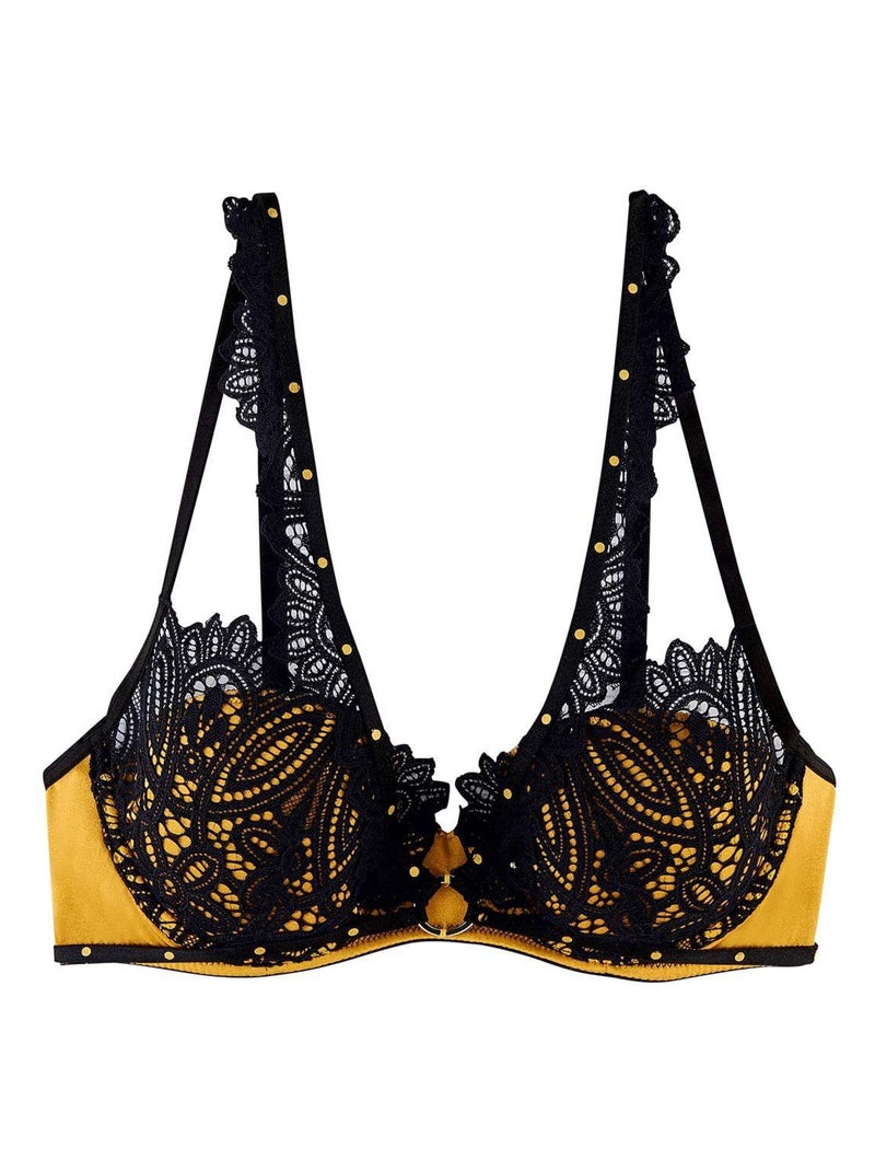 Soutien-gorge ampliforme coque moulée SALTIMBANQUE - Pomm'Poire Jaune - Kiabi