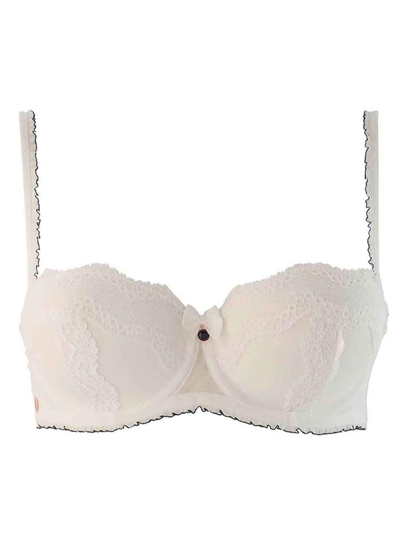 Soutien-gorge ampliforme coque moulée STAR - Brigitte Bardot Lingerie Blanc - Kiabi