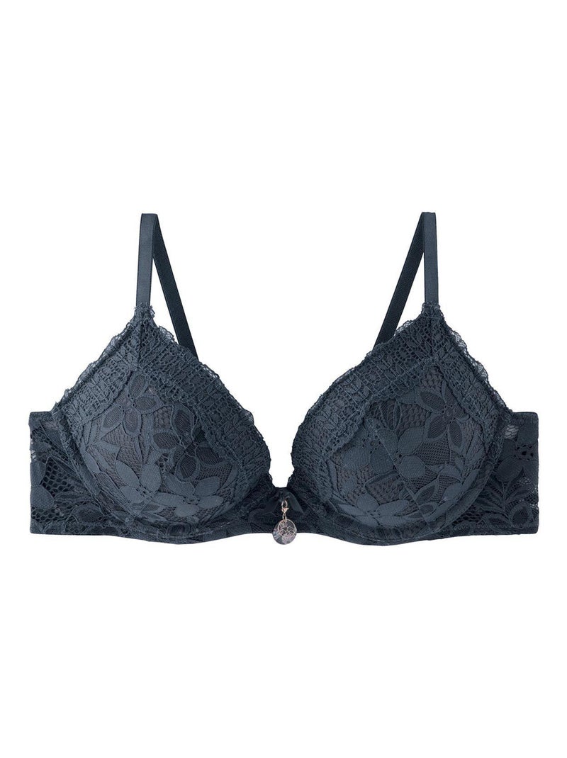 Soutien-gorge ampliforme coque moulée TAROT - Pomm'Poire Gris - Kiabi