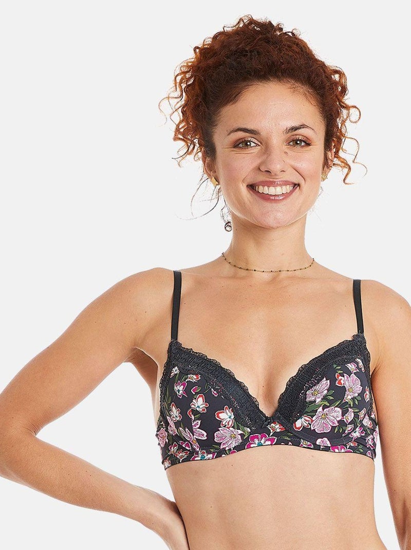 Soutien-gorge ampliforme coque moulée TAROT - Pomm'Poire Rose - Kiabi