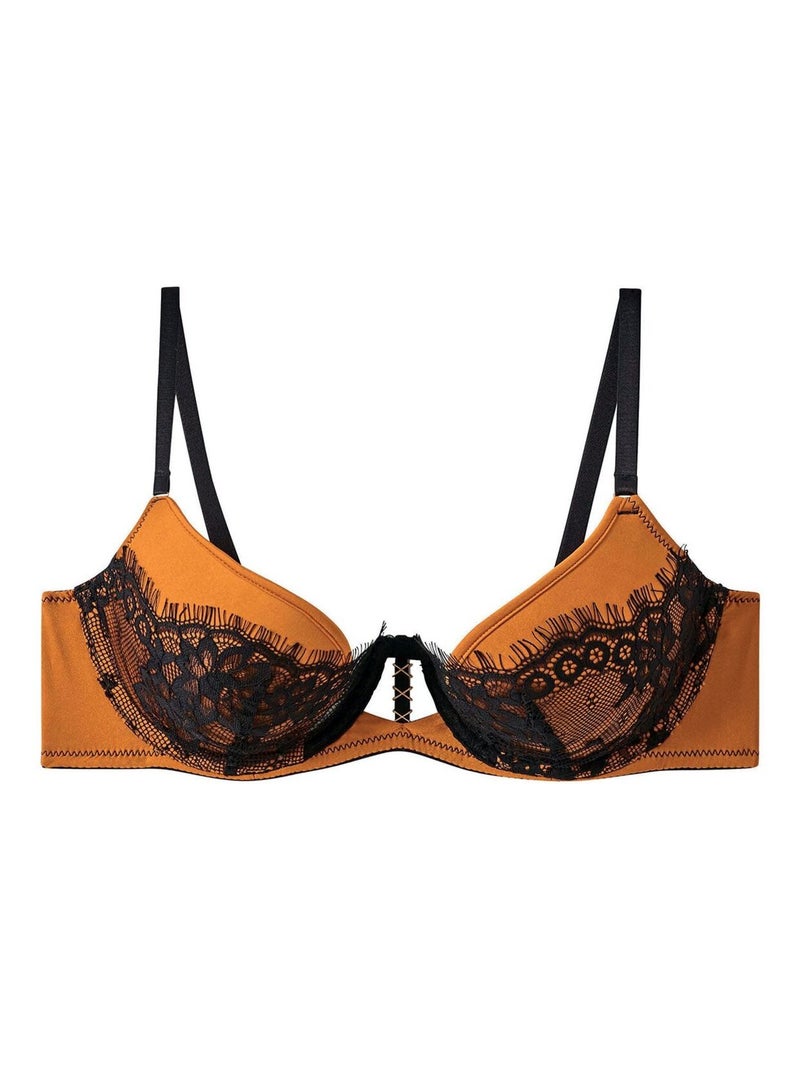 Soutien-gorge ampliforme coque moulée TSUNAMI - Pomm'Poire Noir - Kiabi