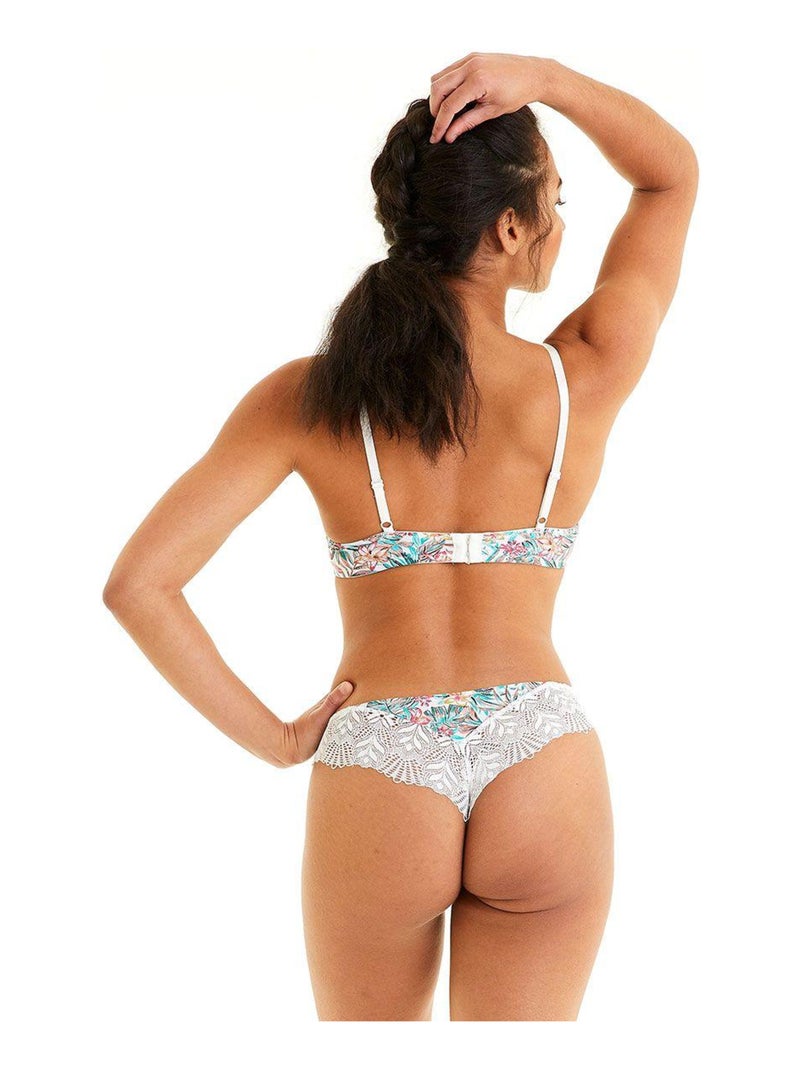 Soutien-gorge ampliforme coque moulée UKULELE - Pomm'Poire Bleu - Kiabi
