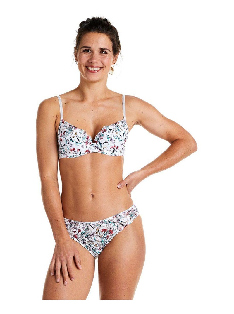 Soutien-gorge ampliforme coque moulée UNIVERS - Pomm'Poire Blanc - Kiabi