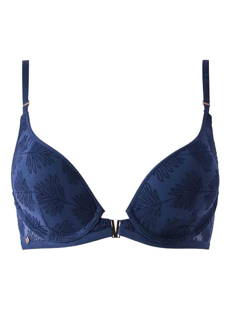 Soutien-gorge ampliforme coques moulées ALIXA - Morgan Lingerie Bleu - Kiabi