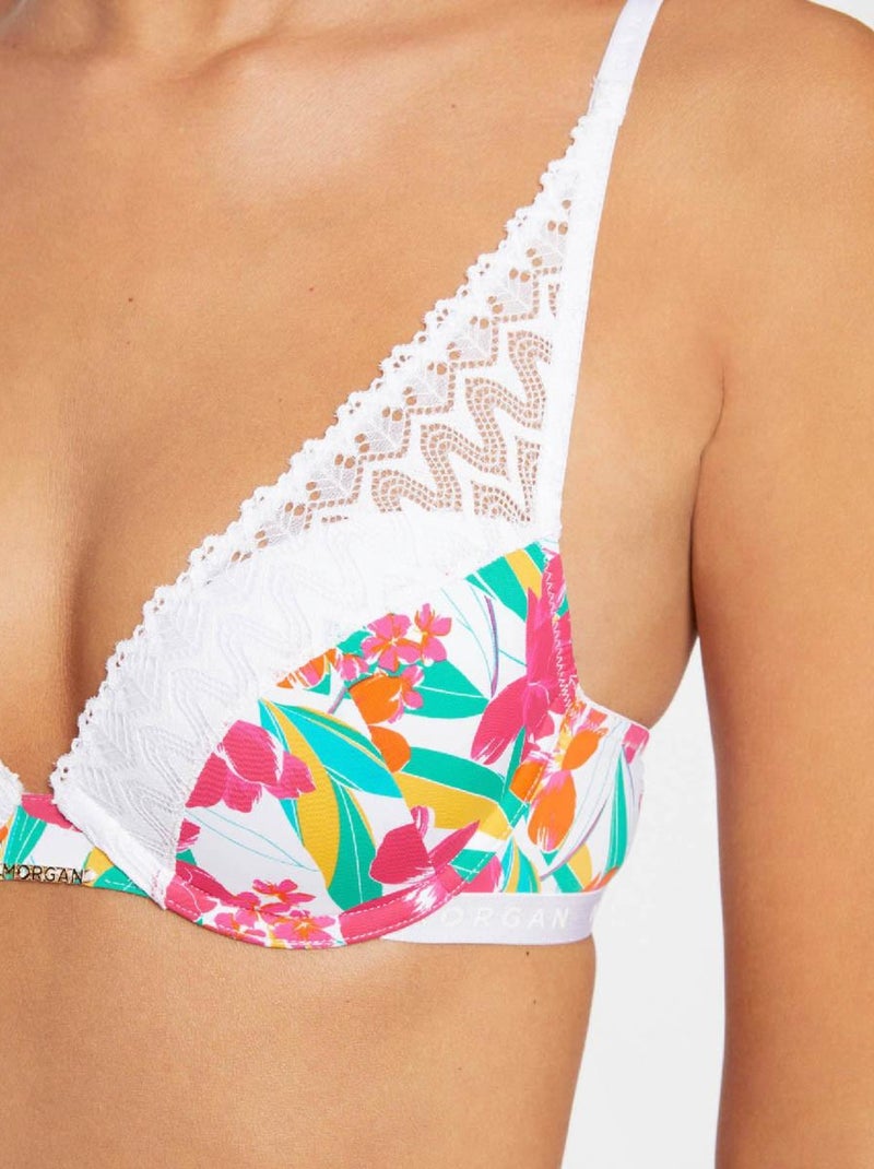 Soutien-gorge ampliforme coques moulées CELIA - Morgan Lingerie Multicolore - Kiabi