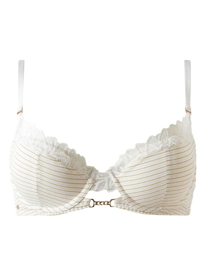 Soutien-gorge ampliforme coques moulées DELPHINE - Morgan Lingerie Blanc - Kiabi