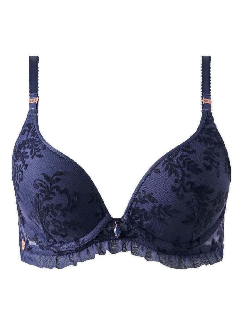 Soutien-gorge ampliforme coques moulées FESTIVAL - Brigitte Bardot Lingerie Bleu - Kiabi