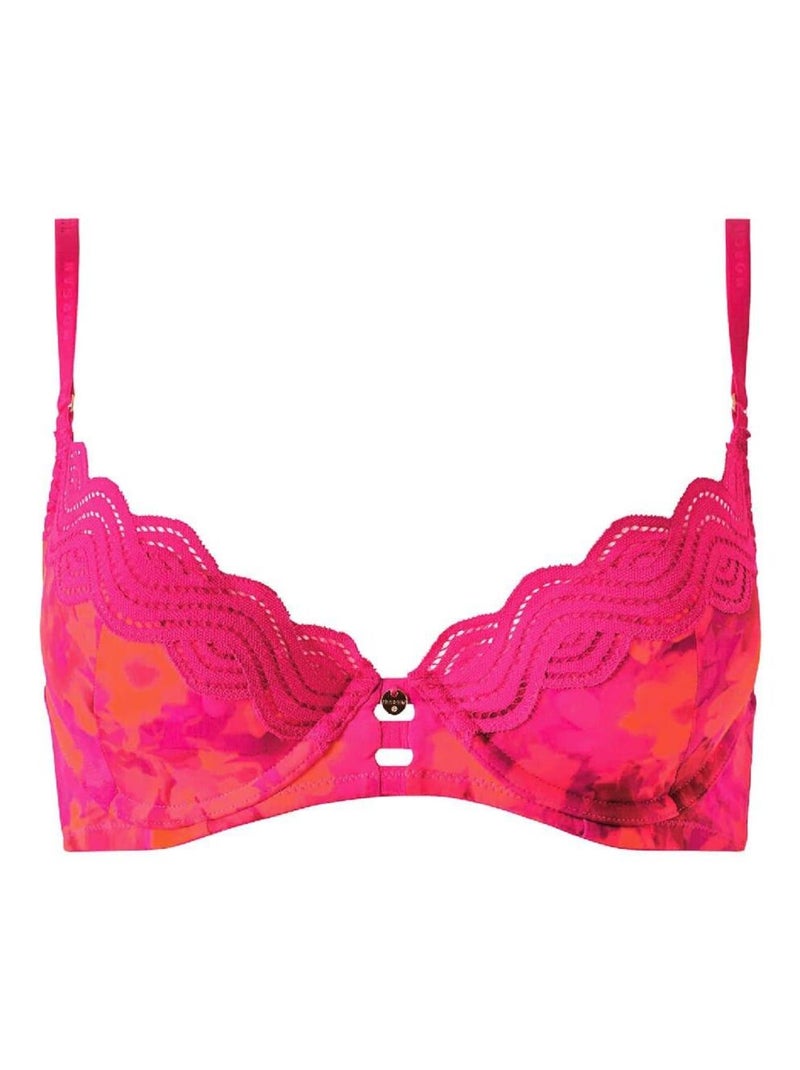 Soutien-gorge ampliforme coques moulées THAIS - Morgan Lingerie Rose - Kiabi