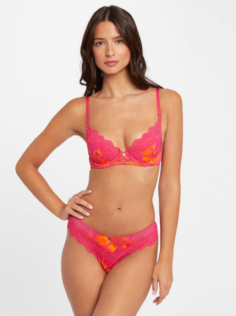 Soutien-gorge ampliforme coques moulées THAIS - Morgan Lingerie Rose - Kiabi