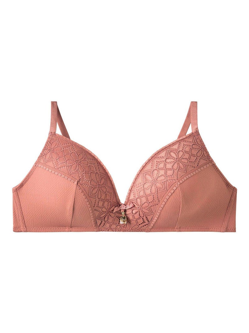 Soutien-gorge ampliforme coques souples PALANQUIN - Pomm'Poire Marron - Kiabi