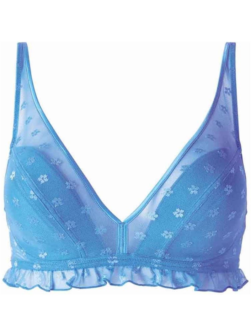 Soutien-gorge ampliforme coques souples PODIUM - Brigitte Bardot Lingerie Bleu - Kiabi
