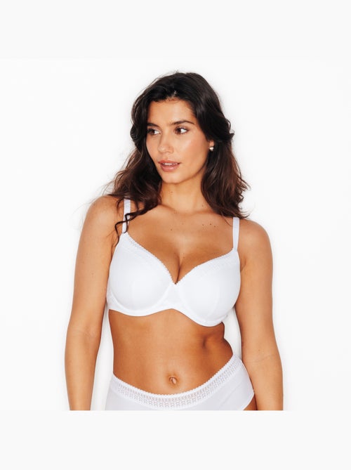 SOUTIEN-GORGE AMPLIFORME COTON - RougeGorge Lingerie - Kiabi