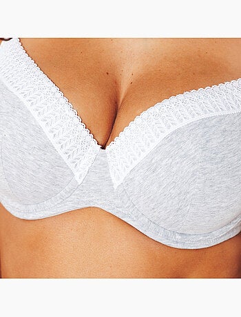 SOUTIEN-GORGE AMPLIFORME COTON - RougeGorge Lingerie
