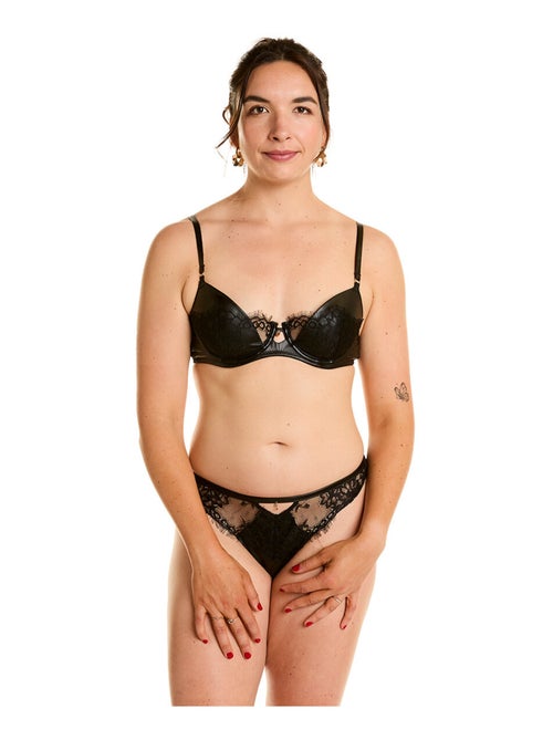 Soutien-gorge ampliforme CUIR - Pomm'Poire - Kiabi