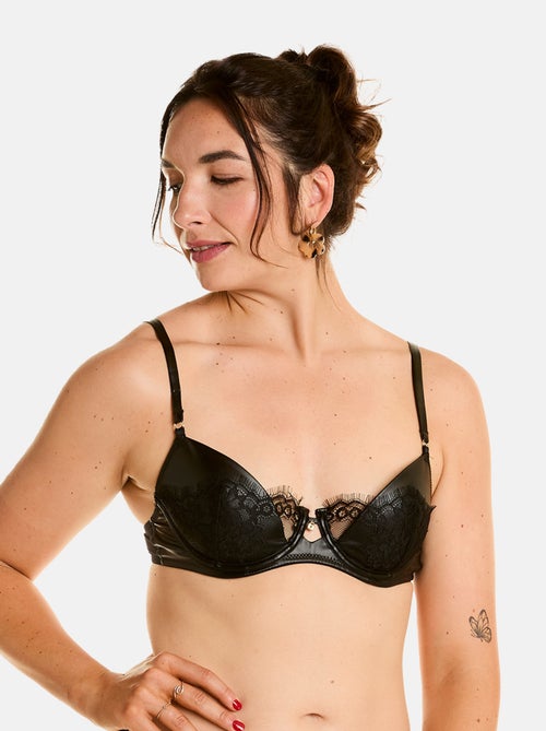 Soutien-gorge ampliforme CUIR - Pomm'Poire - Kiabi