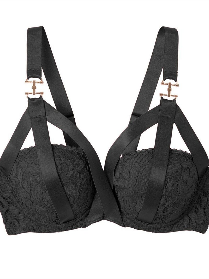Soutien-gorge ampliforme DANGER - Pomm'Poire Noir - Kiabi