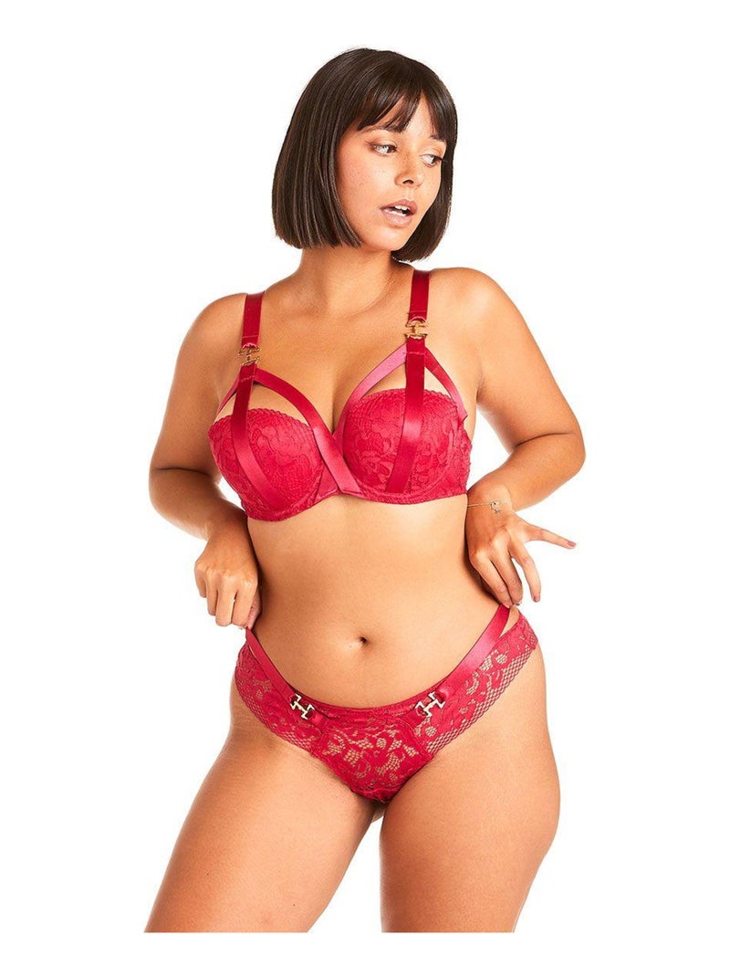 Soutien-gorge ampliforme DANGER - Pomm'Poire Rouge - Kiabi