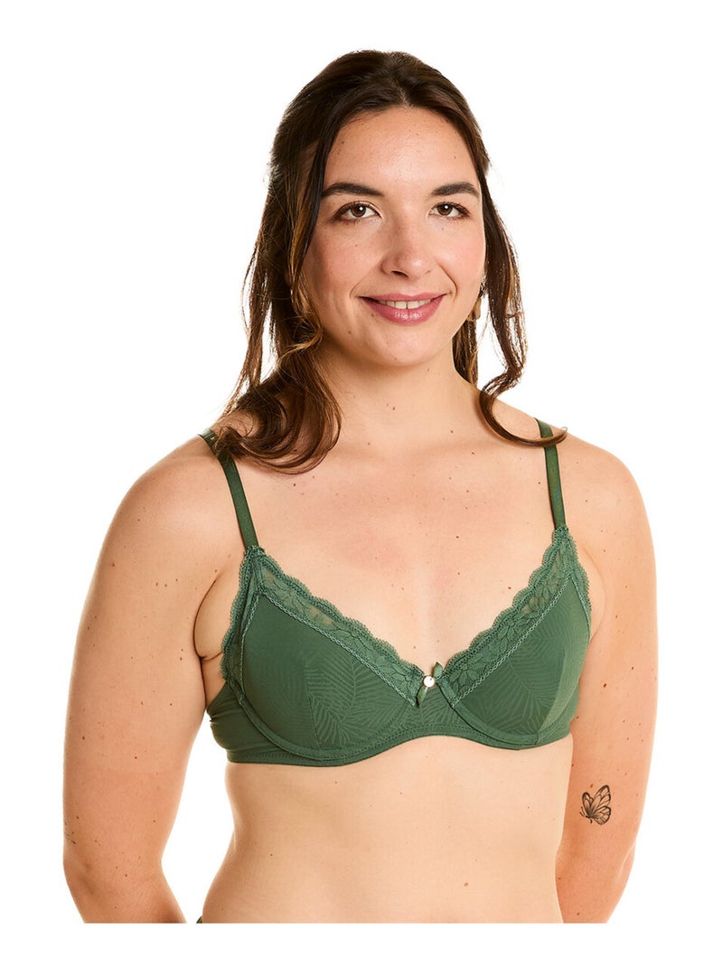 Soutien-gorge ampliforme DANSEUSE - Pomm'Poire Vert - Kiabi