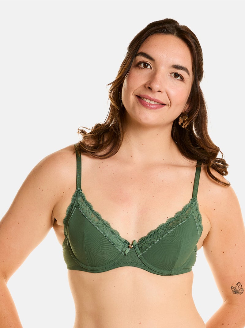 Soutien-gorge ampliforme DANSEUSE - Pomm'Poire Vert - Kiabi