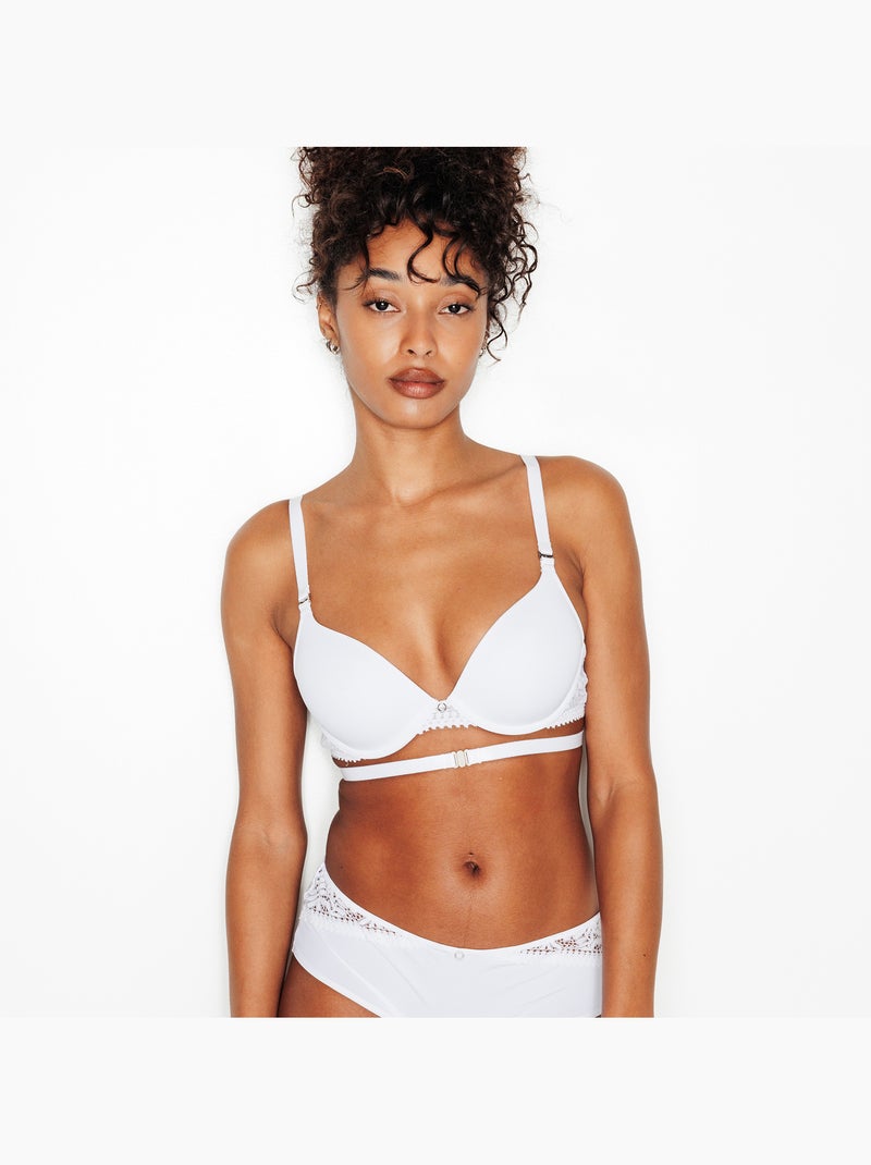 Soutien-gorge ampliforme dos nu Isabelle - RougeGorge Lingerie Blanc - Kiabi