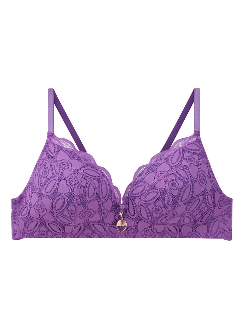 Soutien-gorge ampliforme EDITO - Pomm'Poire Violet - Kiabi