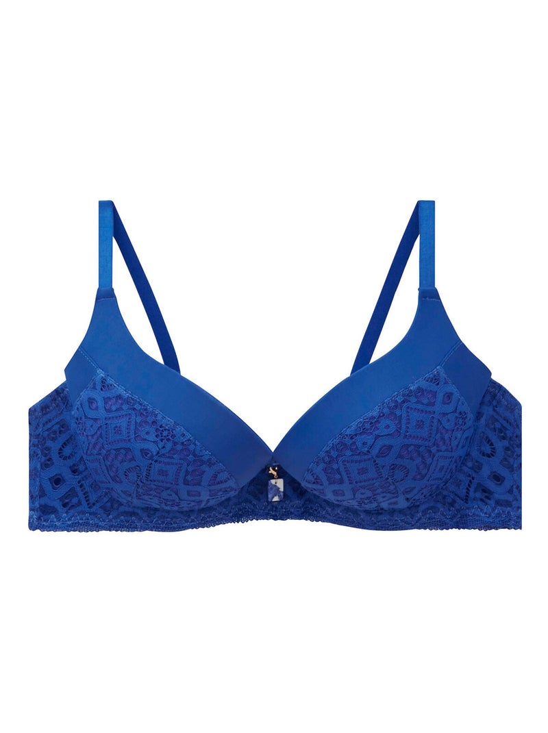 Soutien-gorge ampliforme ETERNELLE - Pomm'Poire Bleu - Kiabi