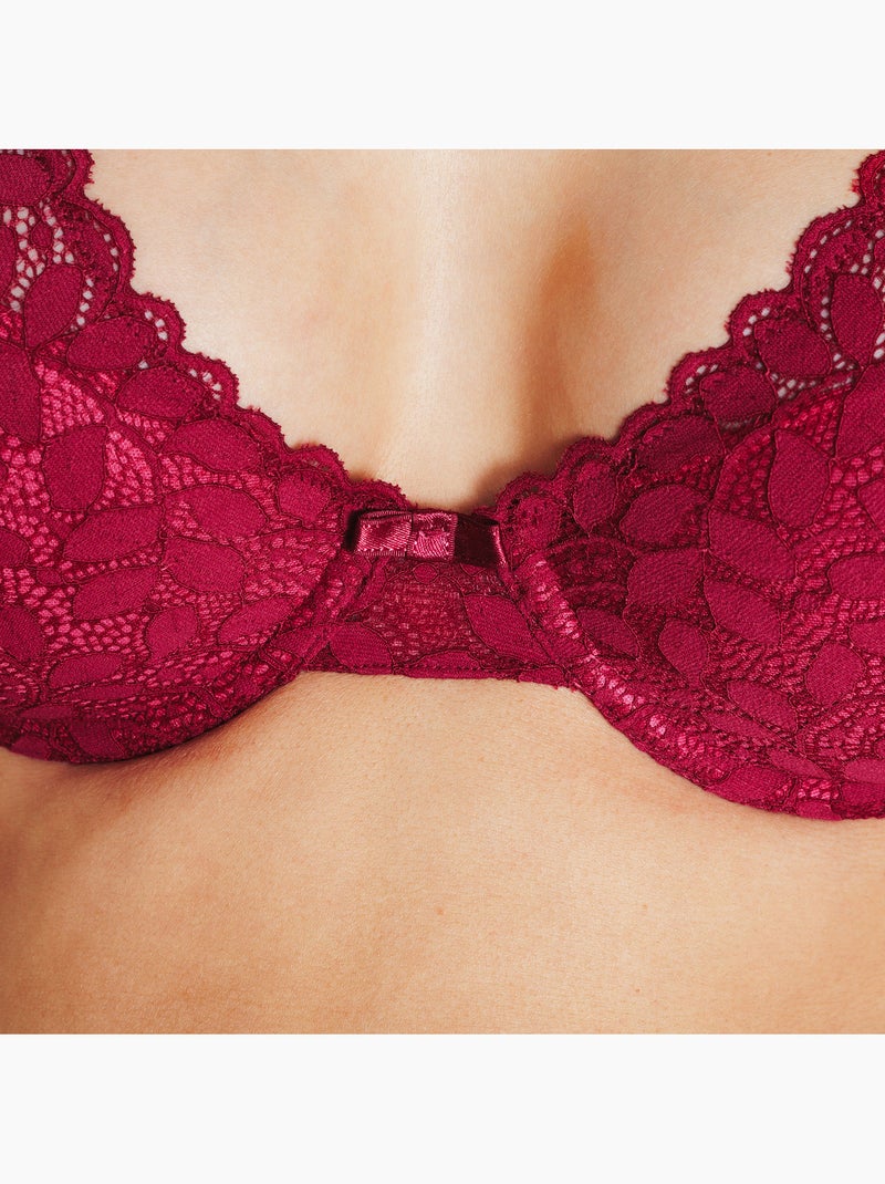 Soutien-gorge ampliforme foulard Isadora - RougeGorge Lingerie Bordeaux - Kiabi