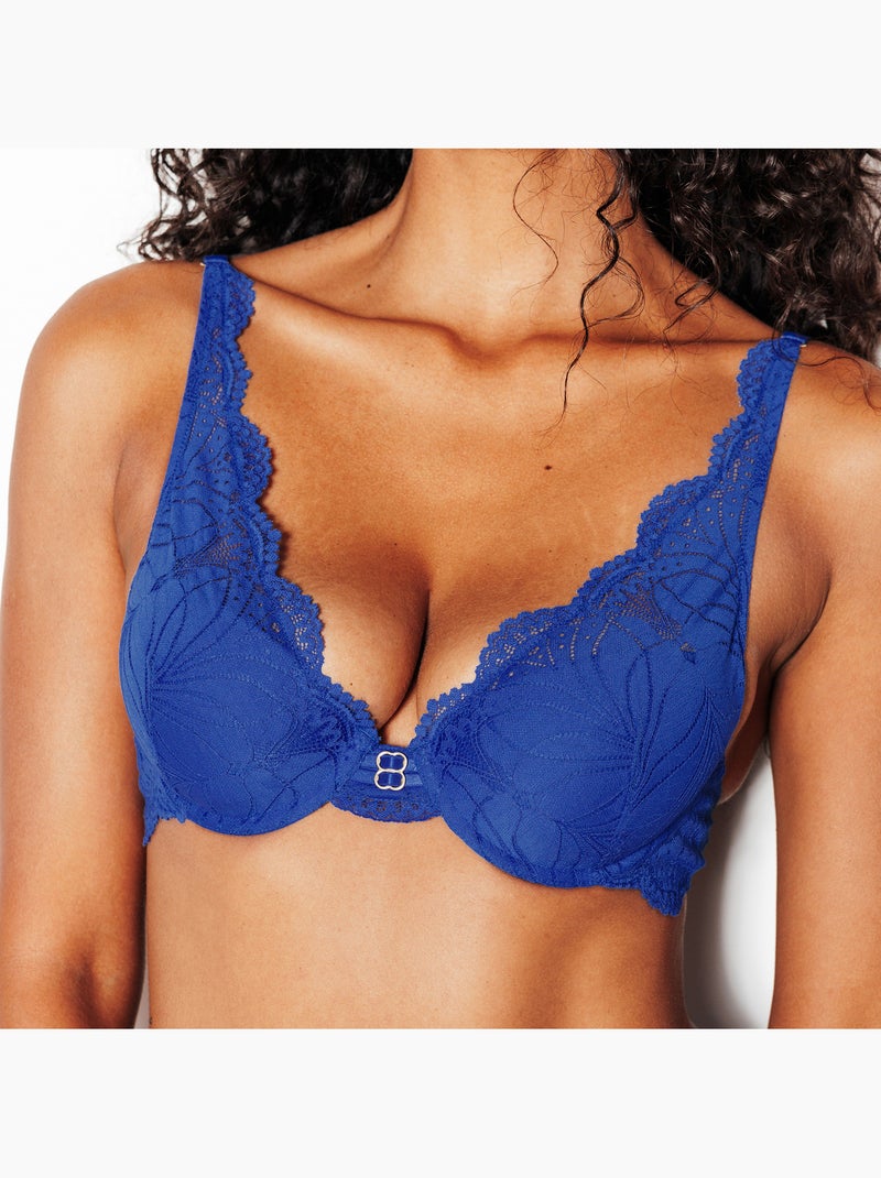 Soutien-gorge ampliforme foulard Juanita - RougeGorge Lingerie Bleu - Kiabi