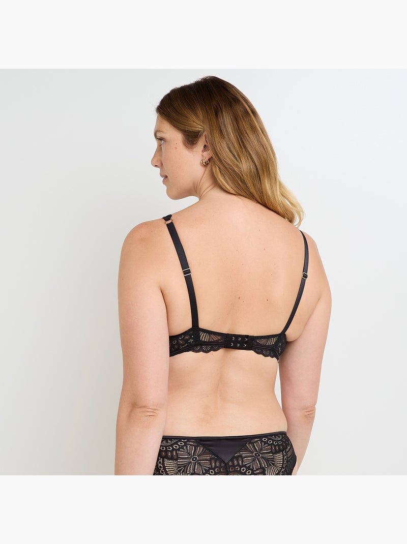 Soutien-gorge ampliforme Gladys - RougeGorge Lingerie Noir - Kiabi