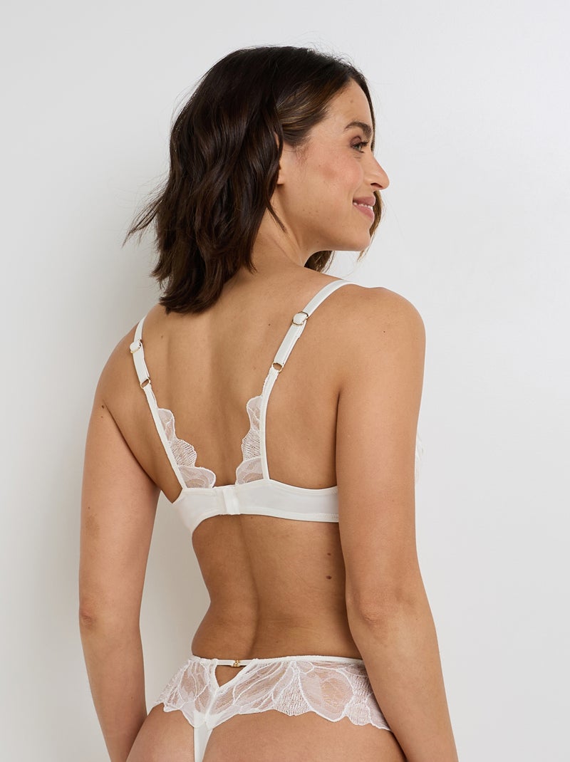 Soutien-gorge ampliforme Grease - RougeGorge Lingerie Blanc - Kiabi