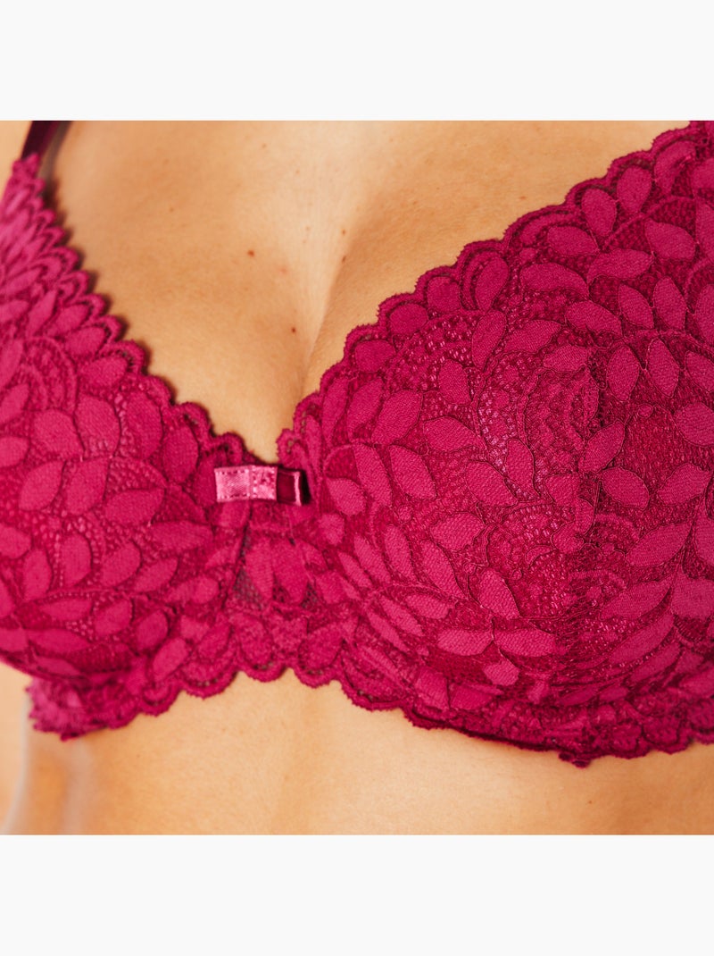 Soutien-gorge ampliforme Isadora - RougeGorge Lingerie Bordeaux - Kiabi