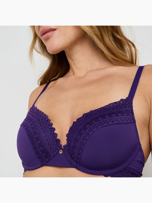 Soutien-gorge ampliforme microfibre Douce - RougeGorge Lingerie - Kiabi