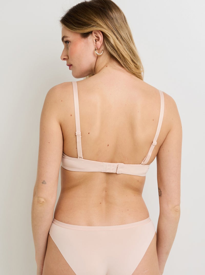 Soutien-gorge ampliforme microfibre Perfect - RougeGorge Lingerie Beige sable - Kiabi