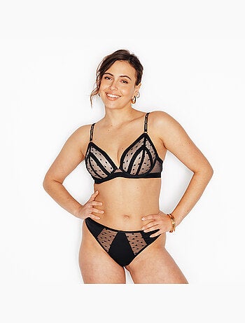 Soutien-gorge ampliforme plunge amy - rougegorge lingerie