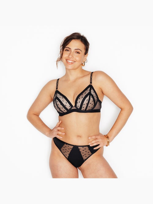 Soutien-gorge ampliforme plunge Amy - RougeGorge Lingerie - Kiabi
