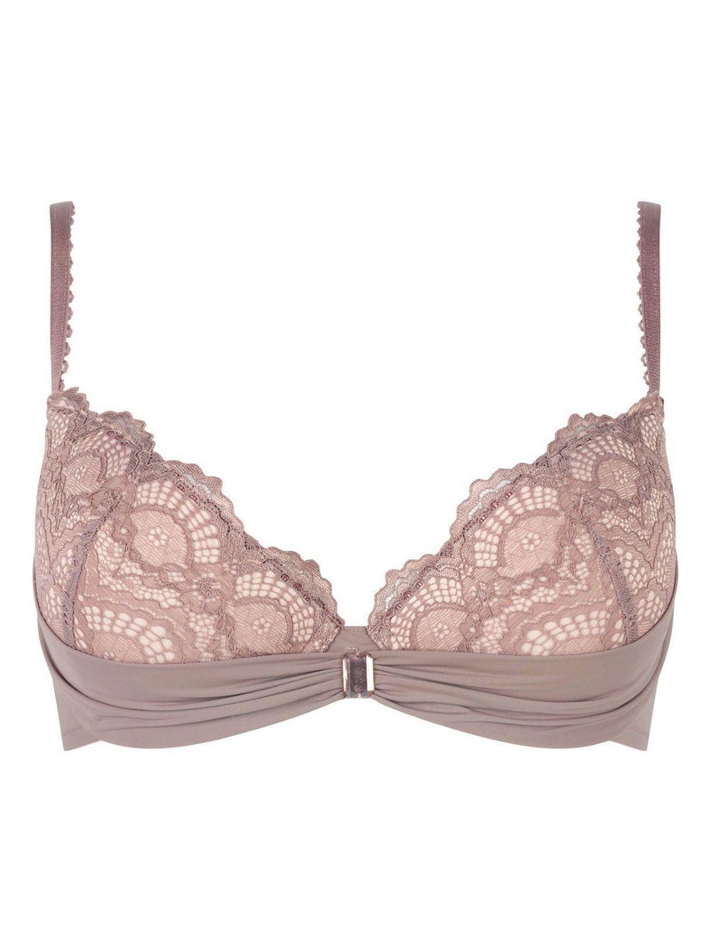 Soutien-gorge ampliforme push moulé bonnets B, C et D SECRET - Pomm'Poire Marron - Kiabi