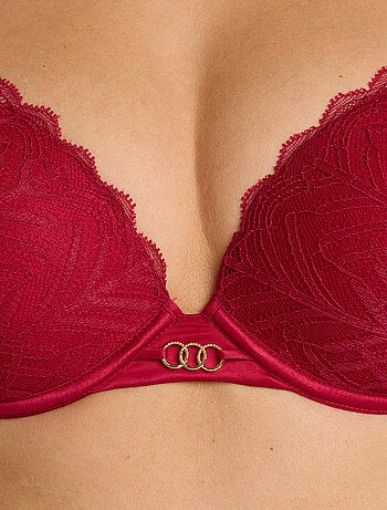 Soutien-gorge ampliforme push-up dentelle Femme - RougeGorge Lingerie
