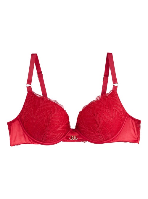 Soutien-gorge ampliforme push-up dentelle Femme - RougeGorge Lingerie - Kiabi