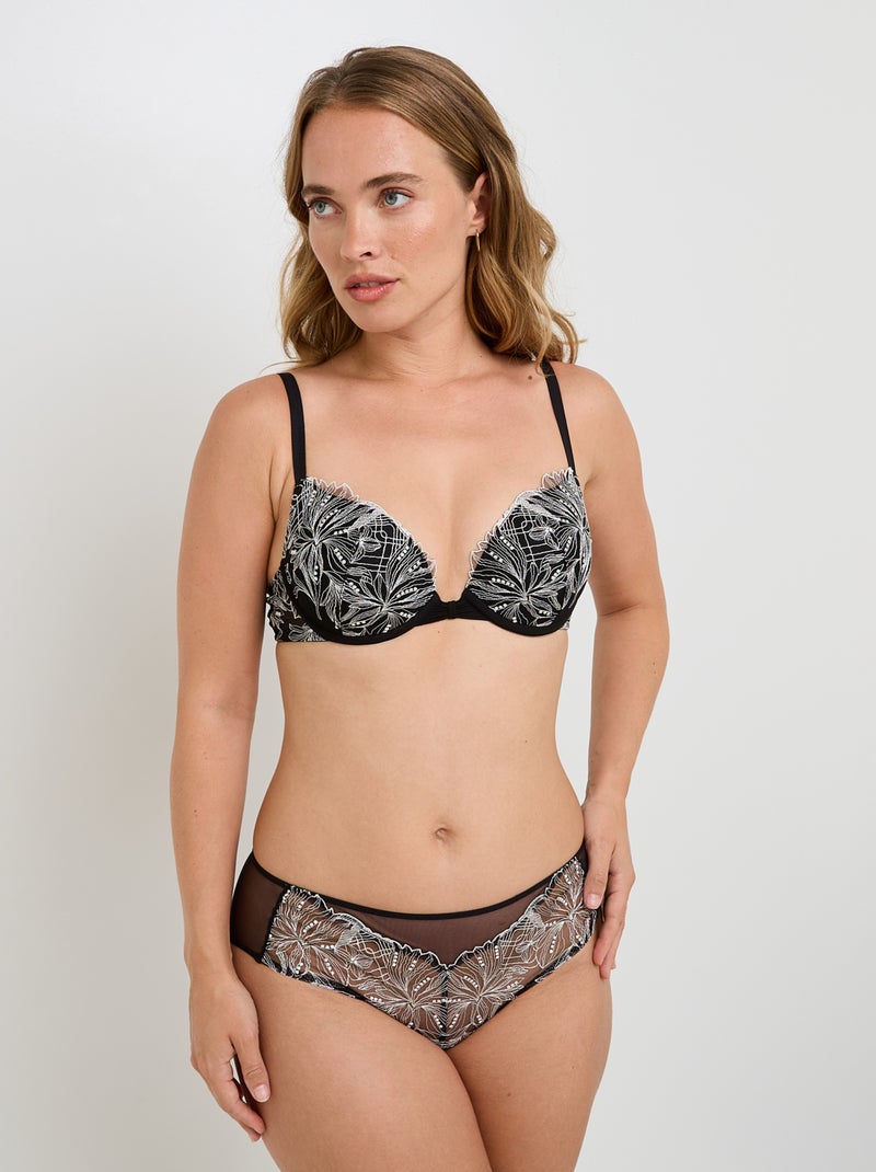 Soutien-gorge ampliforme push up Harper - RougeGorge Lingerie Noir Multicolore - Kiabi