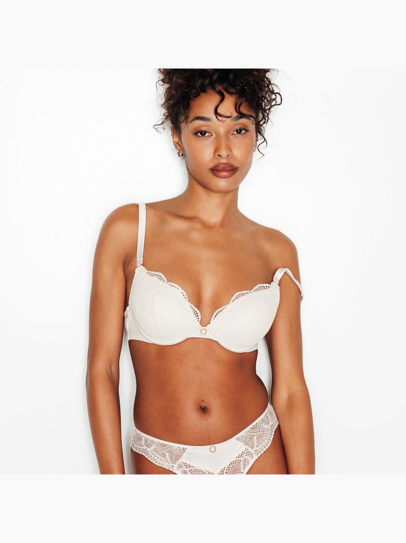 Soutien-gorge ampliforme push-up Inouie - RougeGorge Lingerie Blanc - Kiabi