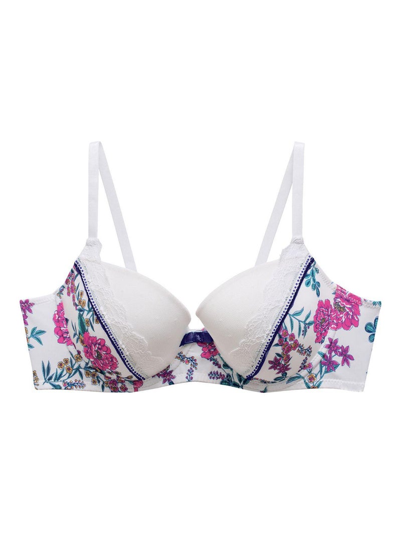 Soutien-gorge ampliforme REFLEX - Pomm'Poire Blanc - Kiabi