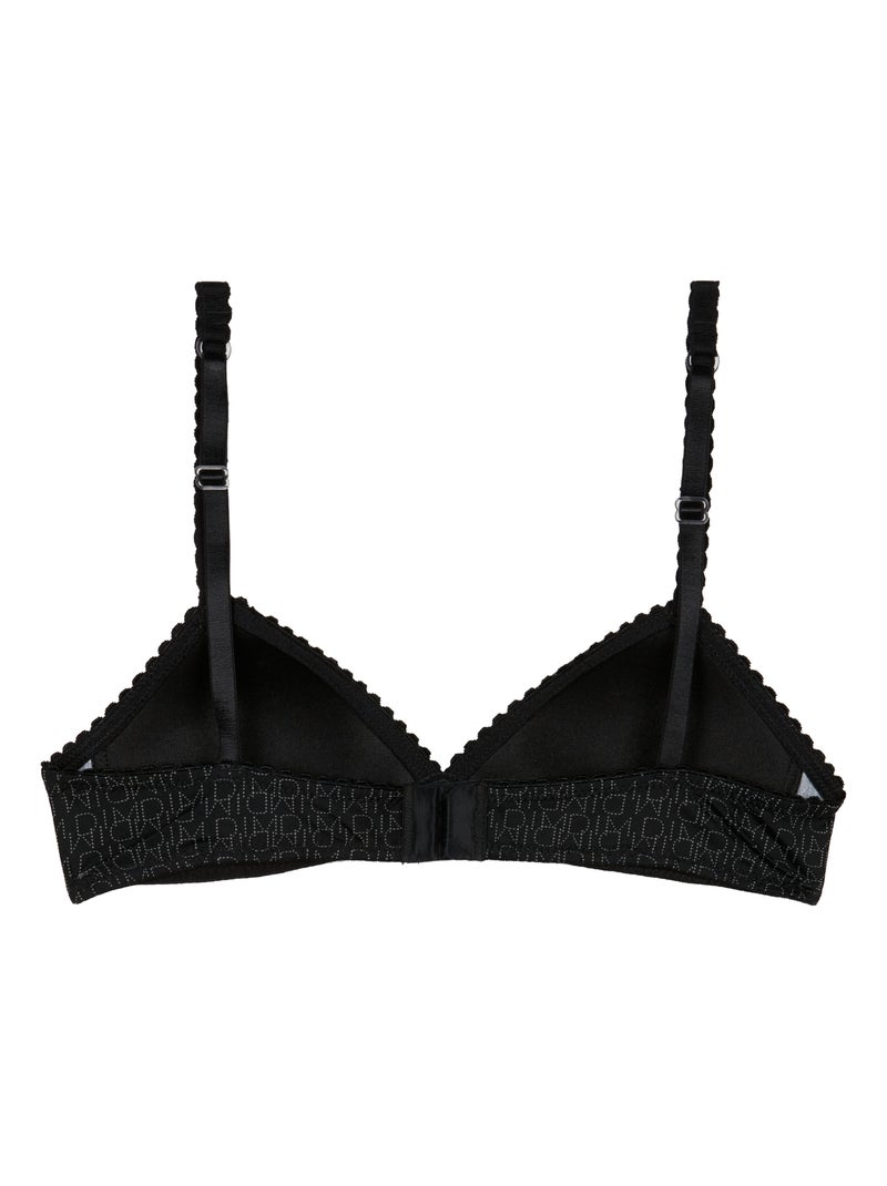 Soutien-gorge Ampliforme Sans Armature Touch Noir - Kiabi