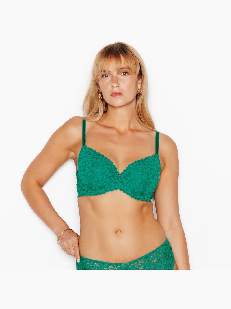 Soutien-gorge ampliforme spacer Sublime - RougeGorge Lingerie Vert - Kiabi