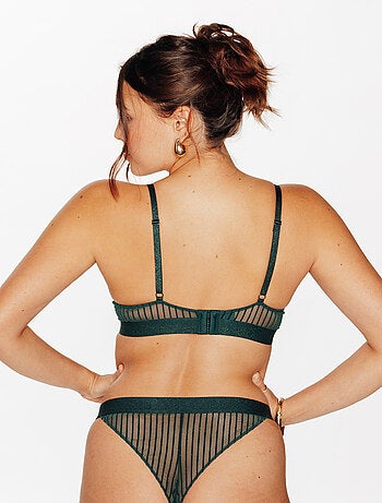 Soutien-gorge ampliforme tulle Fugue - RougeGorge Lingerie