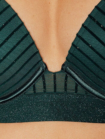 Soutien-gorge ampliforme tulle Fugue - RougeGorge Lingerie