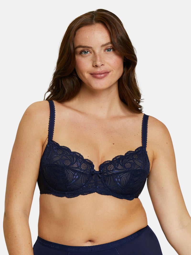 Soutien-gorge Ariane Sans Complexe Bleu marine - Kiabi