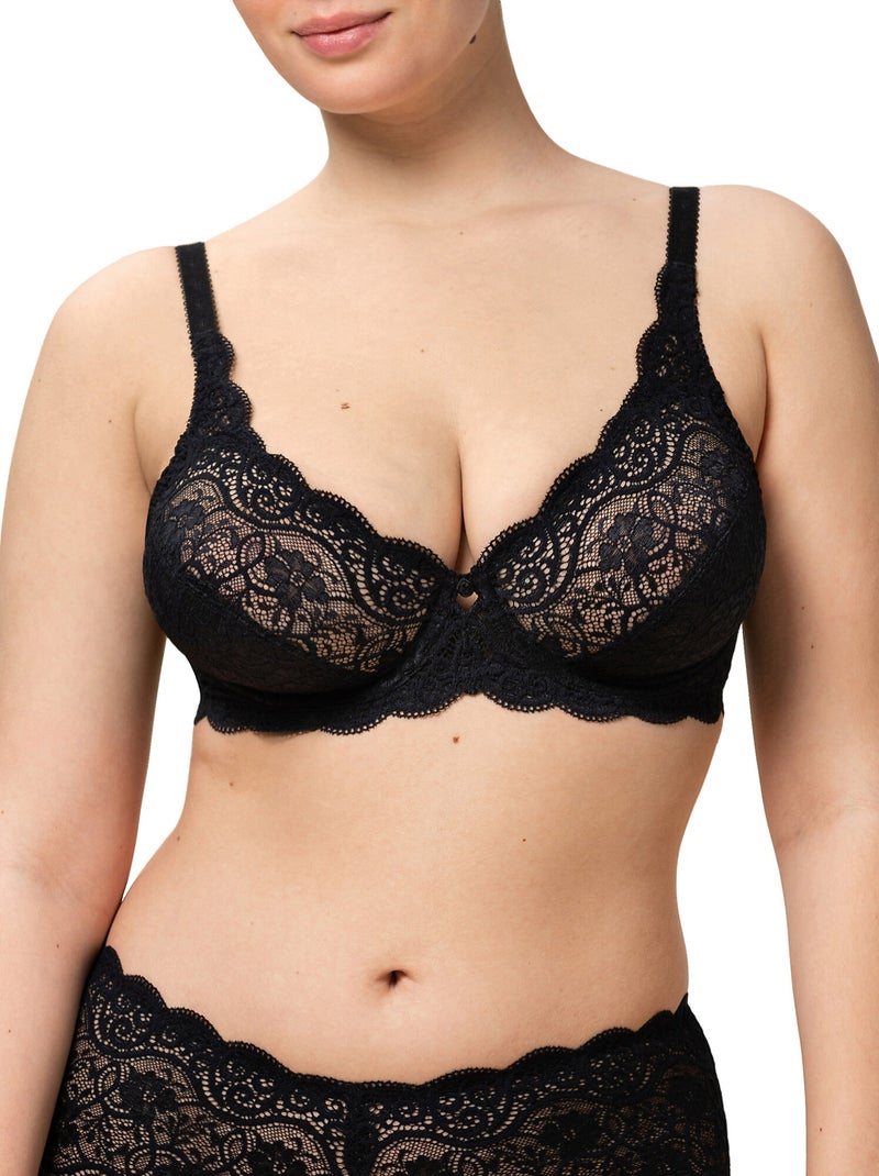 Soutien-gorge armaturé AMOURETTE 300 W Noir - Kiabi