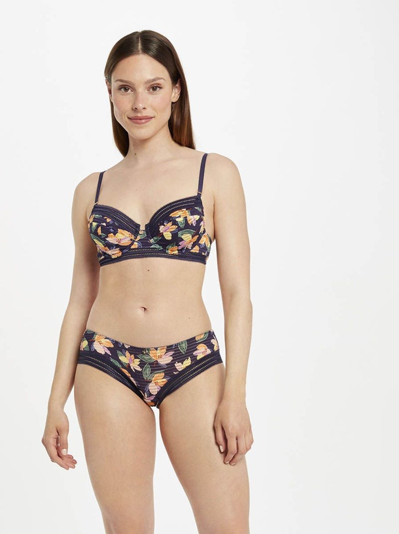 Soutien-gorge armature ARMELLE - Morgan Lingerie Bleu - Kiabi