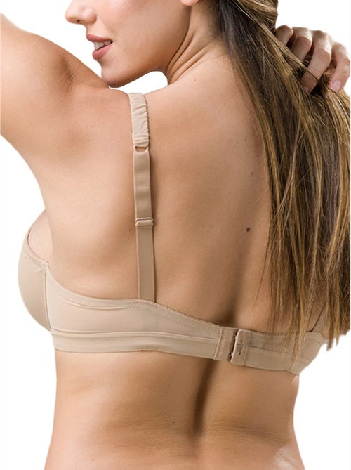 Soutien-gorge armaturé balconnet Lust peau - Kiabi