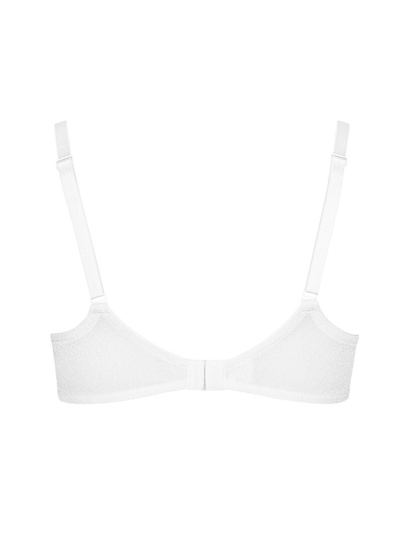 Soutien gorge Sans Armatures en coton Triolet 3903 Couleur Blanc Taille 85B